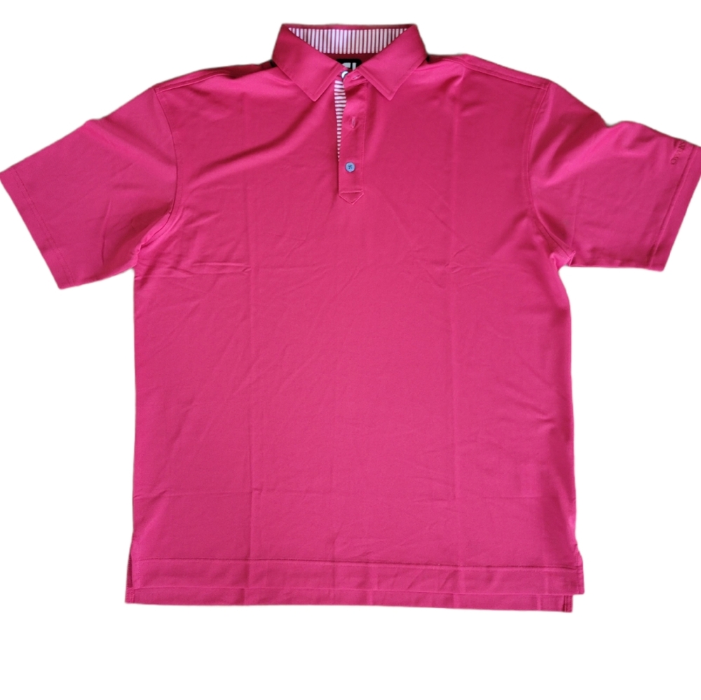 Men's FootJoy Red Golf Polo - XL